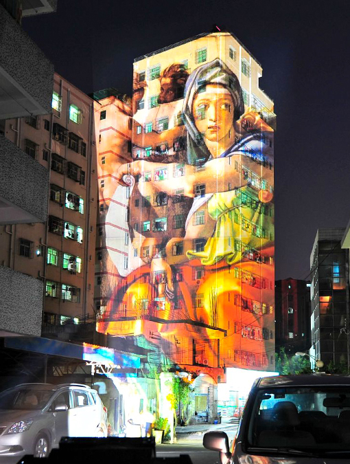 户外文旅建筑投影｜打造会动的建筑楼体