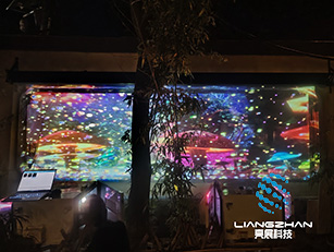 明府城户外光影秀